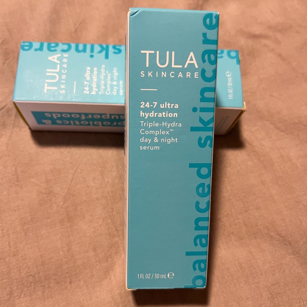 Tula Skincare 24-7 Ultra Hydration Day & Night Serum, NIB
